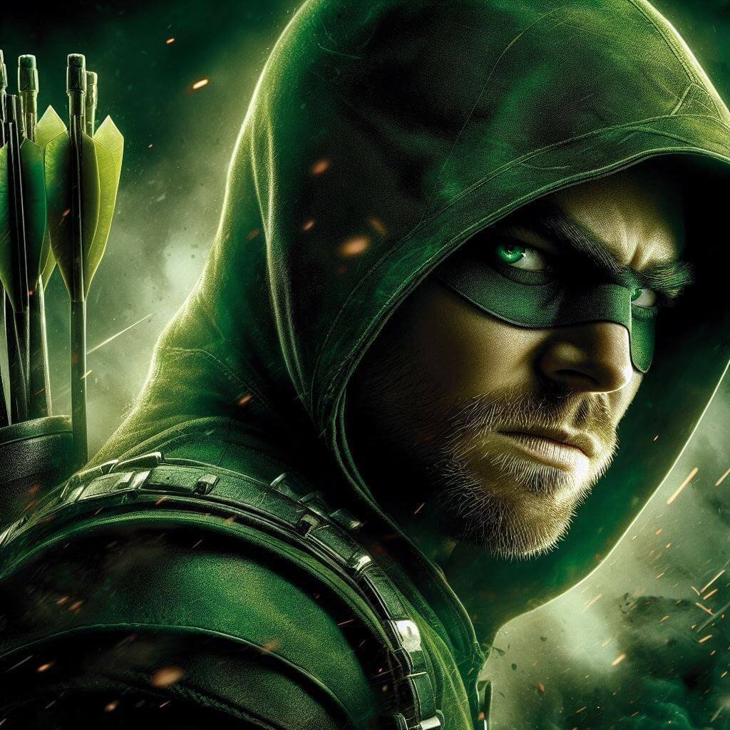 Green Arrow - Oliver Queen, bilinen adıyla Green Arrow, DC Comics dünyasının okçuluk ustası ve suç savaşçısıdır