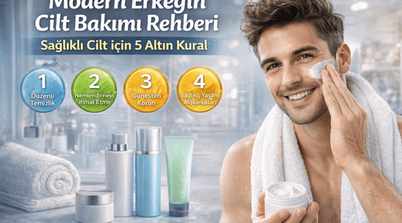 Modern Erkeğin Cilt Bakımı Rehberi Sağlıklı Cilt için 5 Altın Kural
