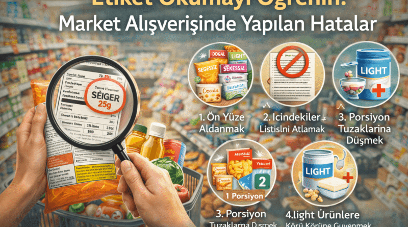 Besin Etiketlerini Doğru Okuyalım: Sağlıklı Seçimler İçin Rehber