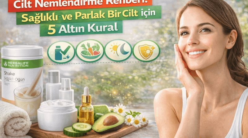 Cilt Nemlendirme Rehberi Sağlıklı ve Parlak Bir Cilt İçin 5 Altın Kural