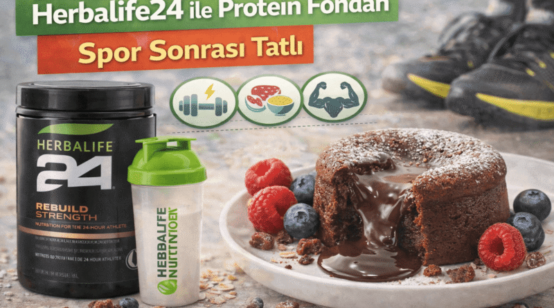 Herbalife24 ile Protein Fondan Spor Sonrası Tatlı