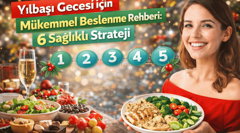 Yılbaşı Gecesi için Mükemmel Beslenme Rehberi 6 Sağlıklı Strateji
