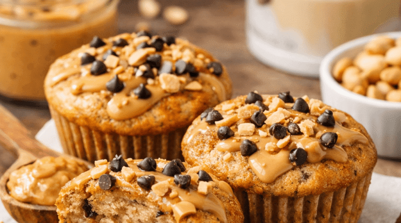 Herbalife ile Düşük Kalorili Protein Fıstık Ezmeli Muffin Tarifi