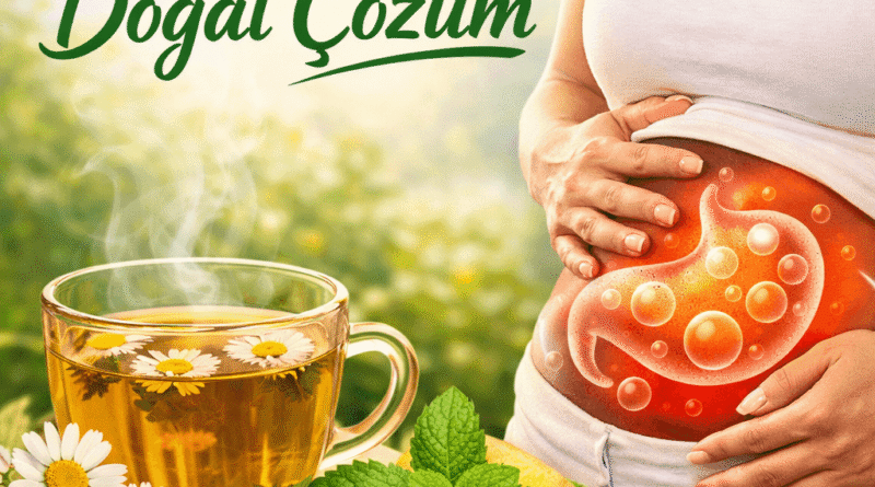 Sindirim Sisteminiz Yavaş mı Çalışıyor? Şişkinlik İçin Doğal Çözüm