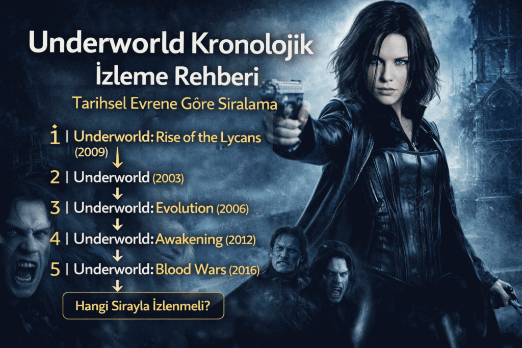 Underworld Kronolojik İzleme Sırası: Hikâye Zamanına Göre