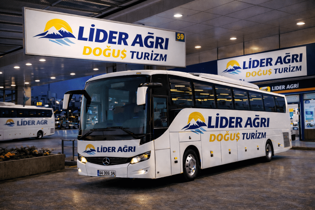 Lider Ağrı Doğuş Turizm | Sefer, Güzergâhlar ve İletişim Rehberi
