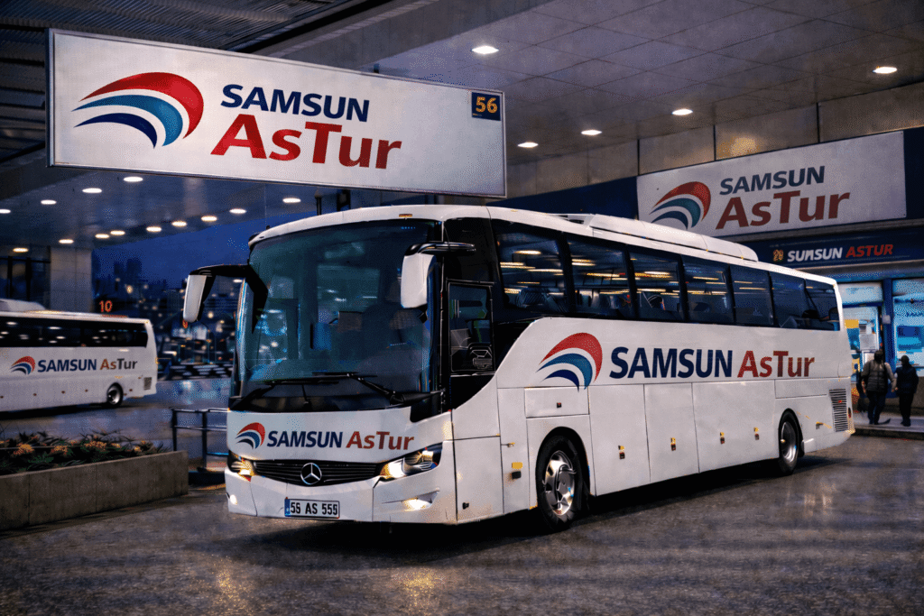 Samsun AsTur | Sefer Bilgileri, Güzergâhlar ve İletişim Rehberi