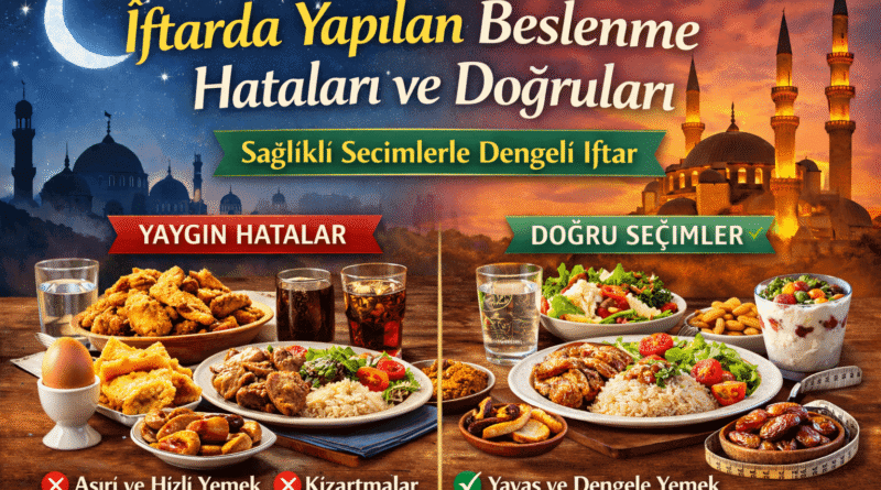 İftarda Yapılan Beslenme Hataları ve Doğruları | Sağlıklı Ramazan Rehberi