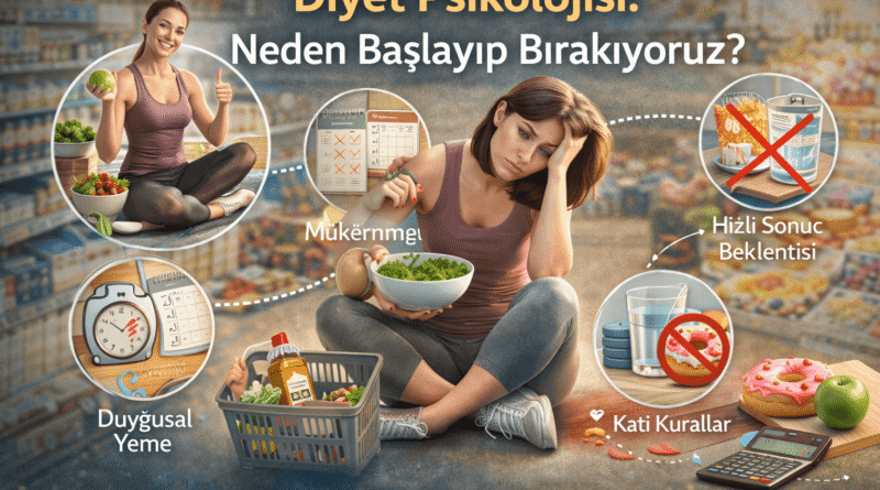 Neden Diyete Başlayıp Bırakıyoruz? Diyet Psikolojisi Rehberi