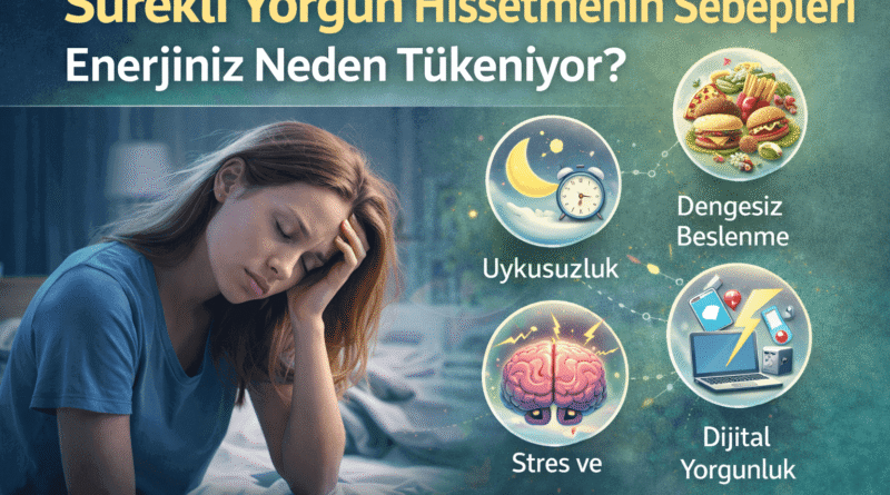 Sürekli Yorgun Hissetmenin Sebepleri: Enerjiniz Neden Tükeniyor?