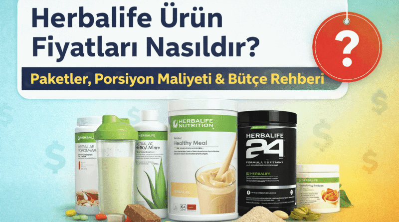 Herbalife Ürün Fiyatları Nasıldır? Paketler, Porsiyon Maliyeti