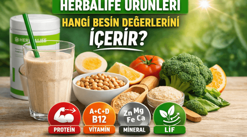 *Herbalife Ürünlerinin Besin Değerleri | Güncel Rehber