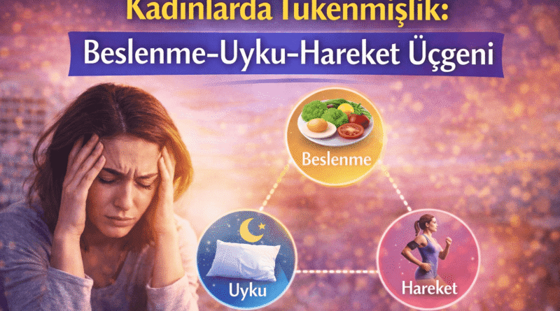 Kadınlarda Tükenmişlik: Beslenme, Uyku ve Hareket Dengesi
