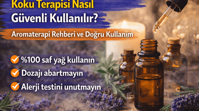 Koku Terapisi Nasıl Güvenli Kullanılır? Aromaterapi Rehberi