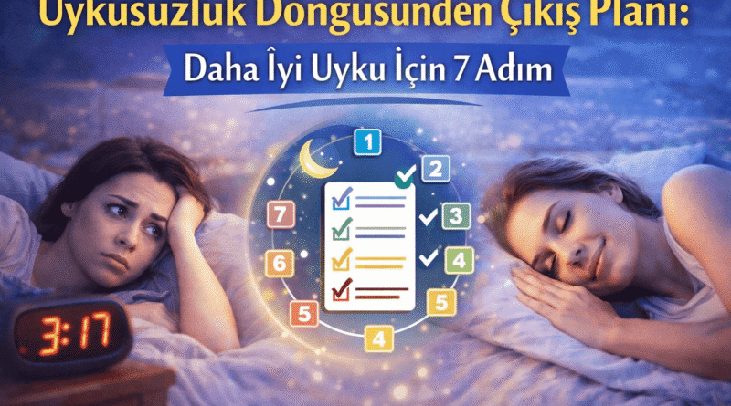 Uykusuzluk Döngüsünden Çıkış Planı: Daha İyi Uyku İçin 7 Adım